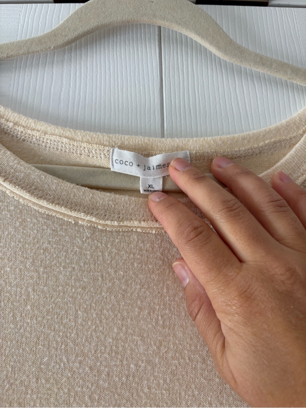 Coco + jaimeson patchwork sweater pullover - Picture 6 of 6